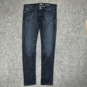 7 For All Mankind Jeans Womens Size 30 Blue Roxanne Slim